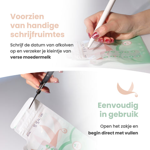 Moedermelk Bewaarzakjes