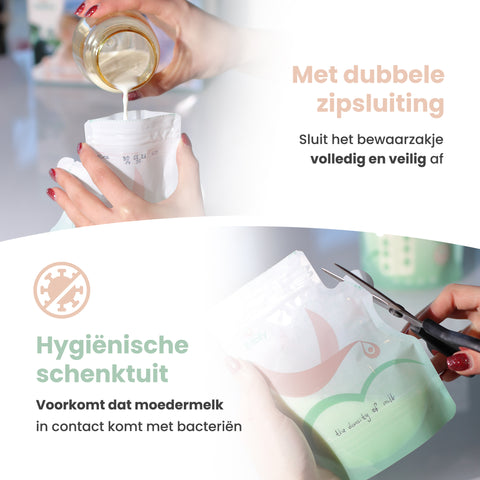 Moedermelk Bewaarzakjes