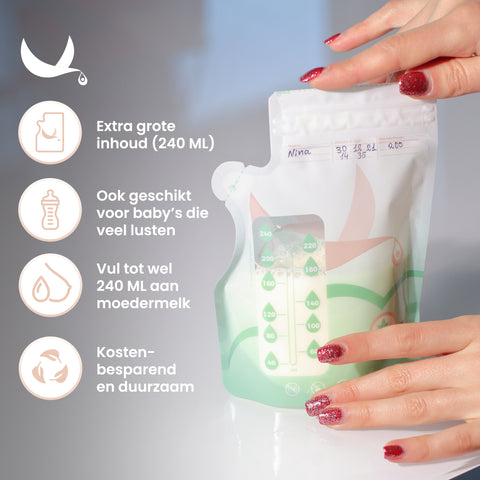 Moedermelk Bewaarzakjes