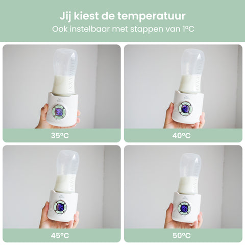 BP1 Premium Draagbare Flessenwarmer