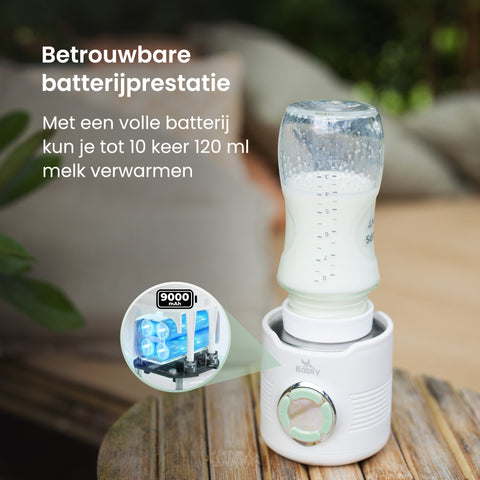 BP1 Premium Draagbare Flessenwarmer
